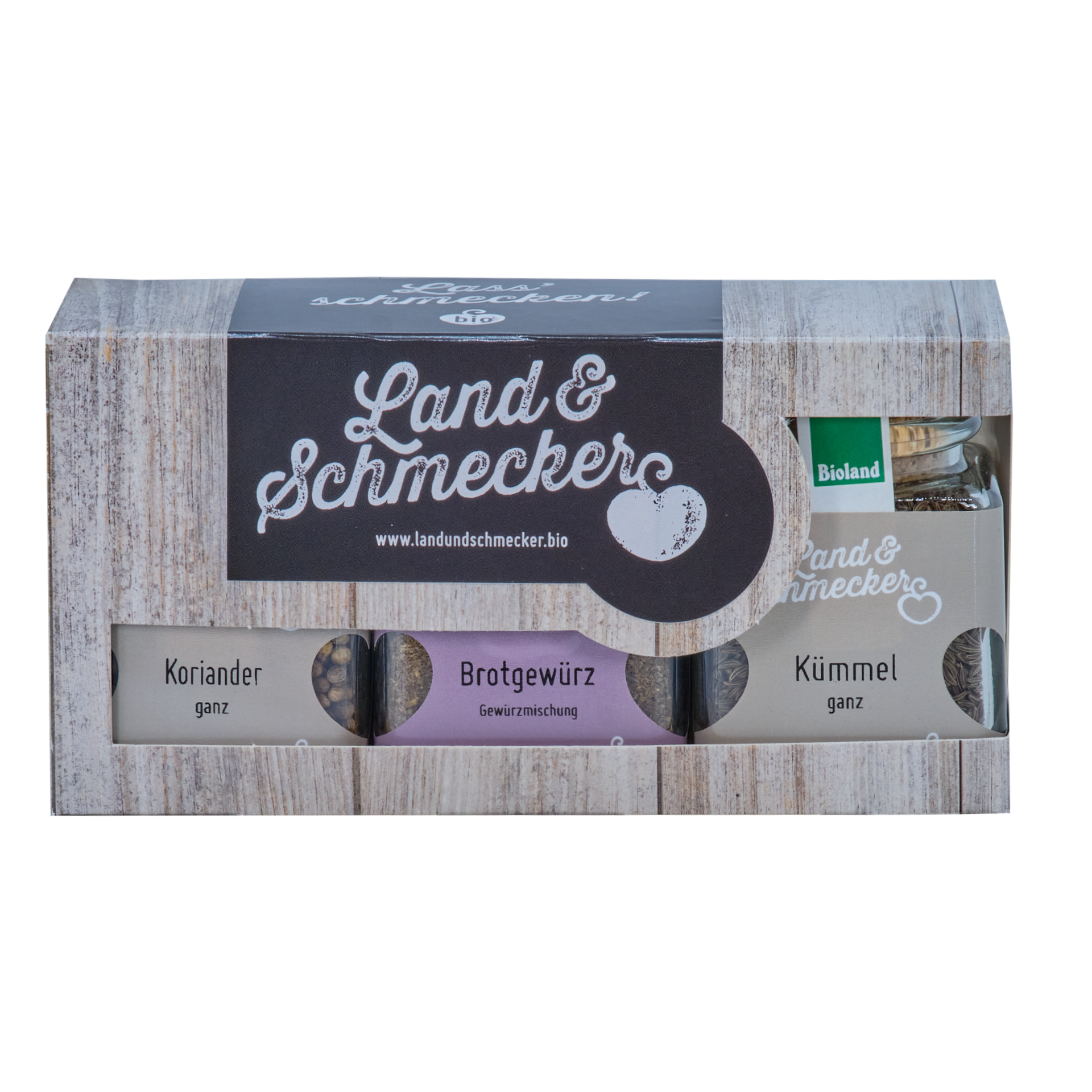 3er Box (Koriander, Brotgewürz, Kümmel)